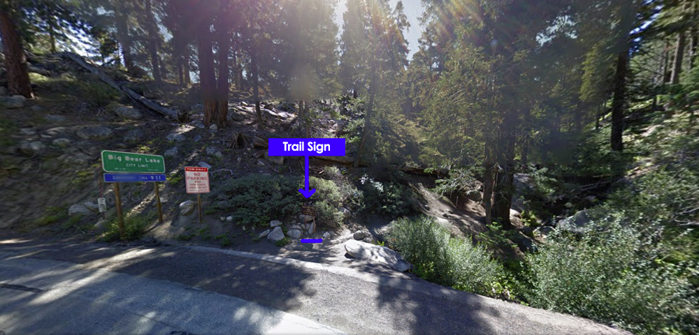Castle Rock Trail Sign
